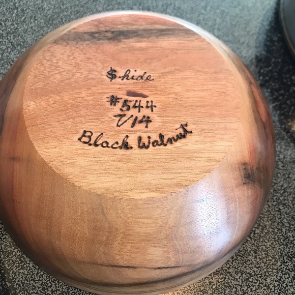 Black Walnut Bowl - Picture 2 of 4